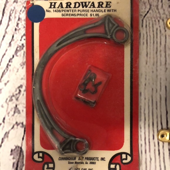 Purse handles and hardware for purse or bag making - Picture 3 of 7